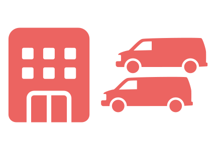 法人車両も対応